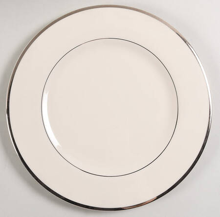 Bracelet Platinum Large Dinner Plate by Pickard