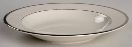 Bracelet Platinum Large Rim Soup Bowl