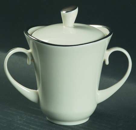 Bracelet Platinum Sugar Bowl & Lid