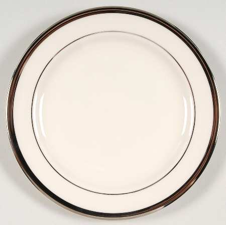 Bracelet Platinum Bread & Butter Plate by Pickard