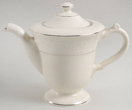 Brocade Tea/Coffee Pot & Lid