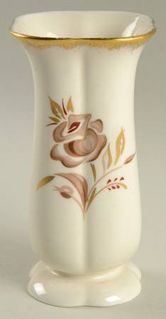 Brown Rose 5" Vase