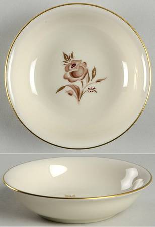 Brown Rose Fruit/Dessert (Sauce) Bowl