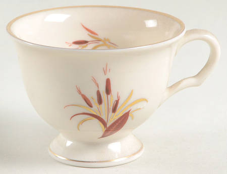 Cattails Footed Demitasse Cup
