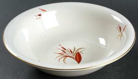 Cattails 9" Round Vegetable Bowl