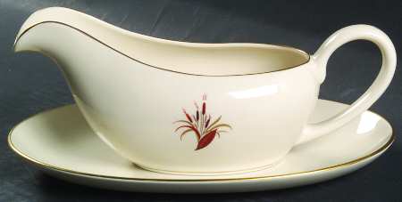 Cattails Gravy Boat & Underplate/Relish