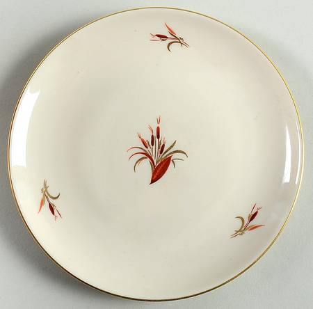 Cattails Bread & Butter Plate