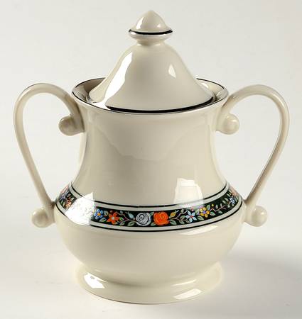 Chalet Sugar Bowl & Lid