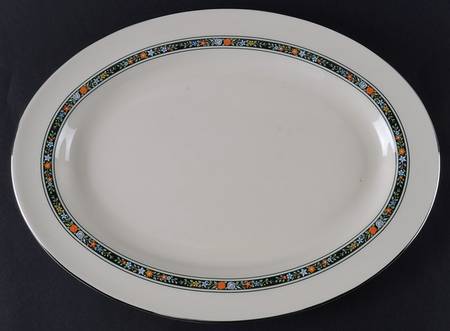 Chalet 14" Oval Serving Platter