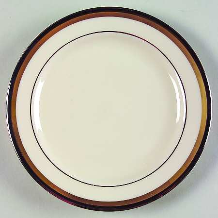 Champagne (Ivory Background) Bread & Butter Plate by Pickard