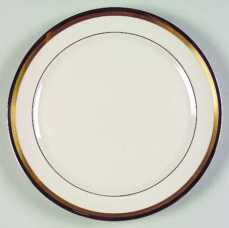 Champagne (Ivory Background) Salad Plate