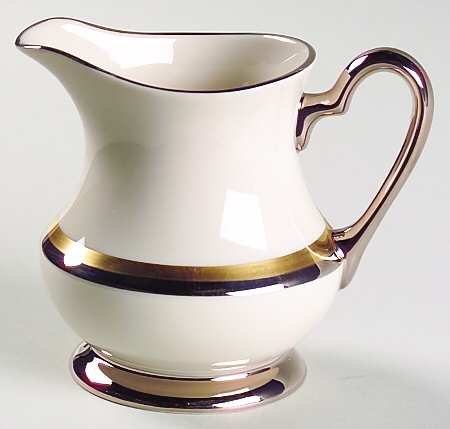Champagne (Ivory Background) Creamer