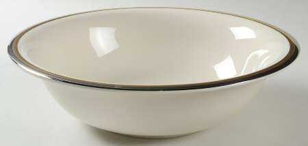 Champagne (Ivory Background) 9" Round Vegetable Bowl