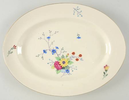 Chinese Seasons 12" Oval Serving Platter