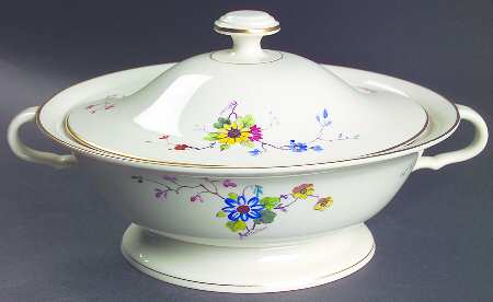 Chinese Seasons Round Covered Vegetable