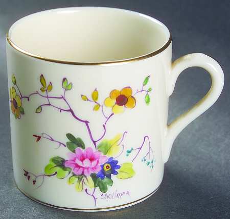 Chinese Seasons Flat Demitasse Cup