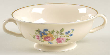 Claridge Footed Cream Soup Bowl