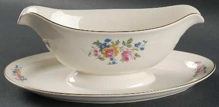 Claridge Gravy Boat with Attached Underplate