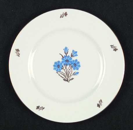 Cornflower Blue Salad Plate