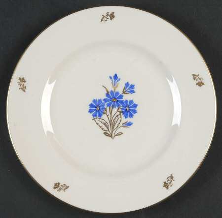 Cornflower Blue Bread & Butter Plate