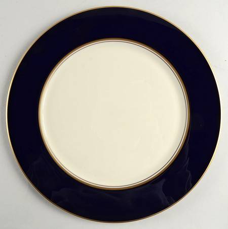 Cobalt Royale Service Plate (Charger)