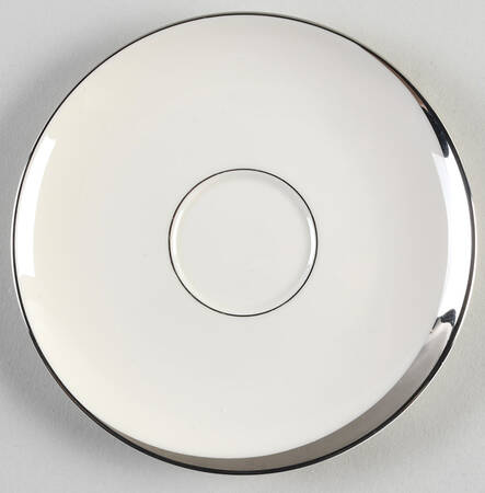 Crescent (Ivory Background) Saucer