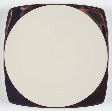 Crescent (Ivory Background) Accent Salad Plate