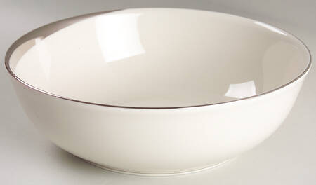 Crescent (Ivory Background) 8" Round Vegetable Bowl