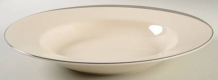 Crescent (Ivory Background) 11" Individual Pasta Bowl