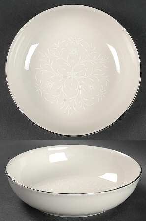 Damask Coupe Soup Bowl