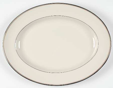 Debonair 15" Oval Serving Platter