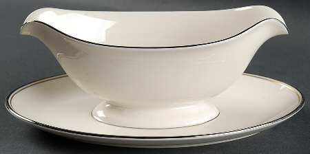 Debonair Gravy Boat with Attached Underplate