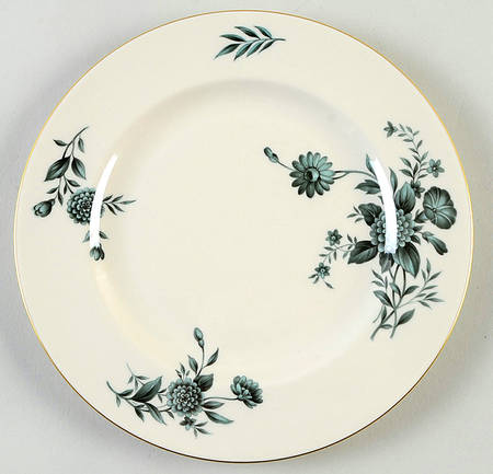 Diana Green Luncheon Plate