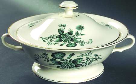 Diana Green Round Covered Vegetable
