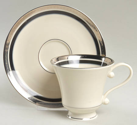 Diplomat Footed Cup & Saucer Set