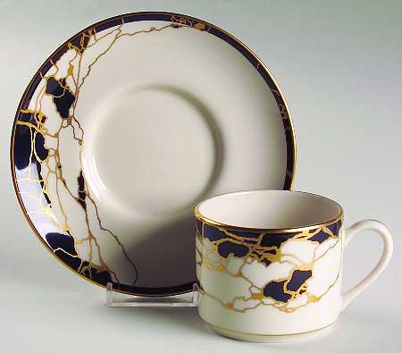 Elektra Flat Cup & Saucer Set