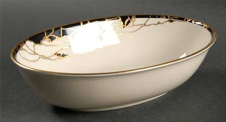 Elektra 9" Oval Vegetable Bowl