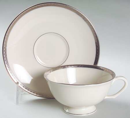 Embassy Footed Cup & Saucer Set