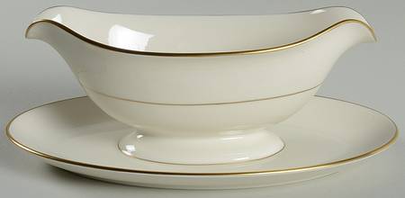 Empress Gravy Boat with Attached Underplate