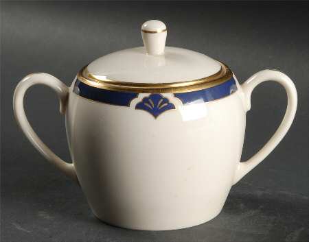 Ensemble Blue Sugar Bowl & Lid