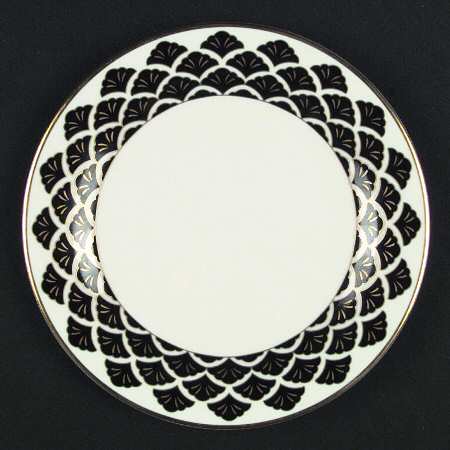 Ensemble Black Salad Plate