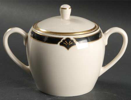 Ensemble Black Sugar Bowl & Lid