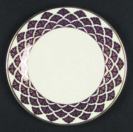 Ensemble Burgundy Salad Plate