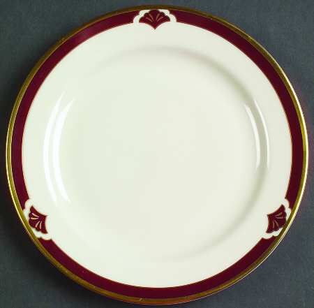 Ensemble Burgundy Bread & Butter Plate