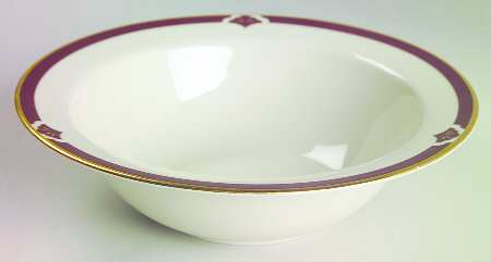 Ensemble Burgundy 9" Round Vegetable Bowl