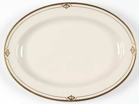 Ensemble Gold 14" Oval Serving Platter