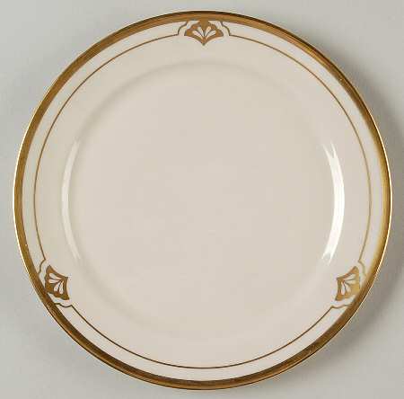 Ensemble Gold Accent Salad Plate