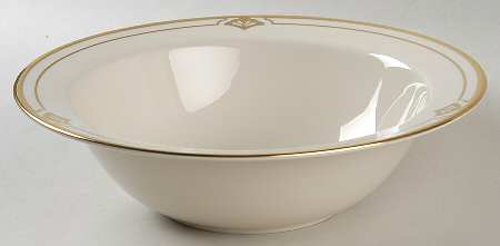 Ensemble Gold 9" Round Vegetable Bowl