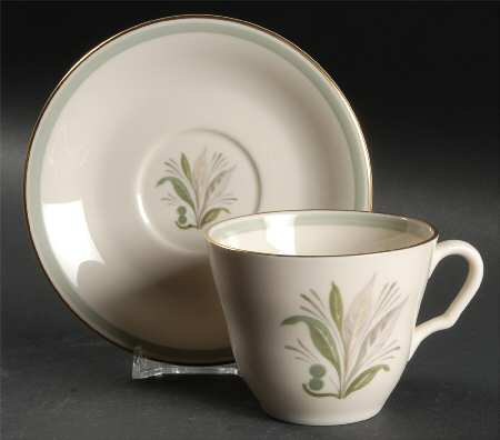 Fantasy Flat Cup & Saucer Set