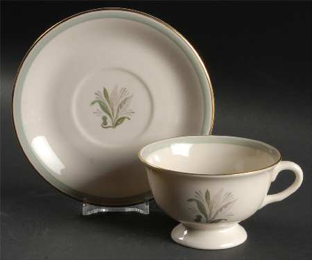 Fantasy Footed Cup & Saucer Set